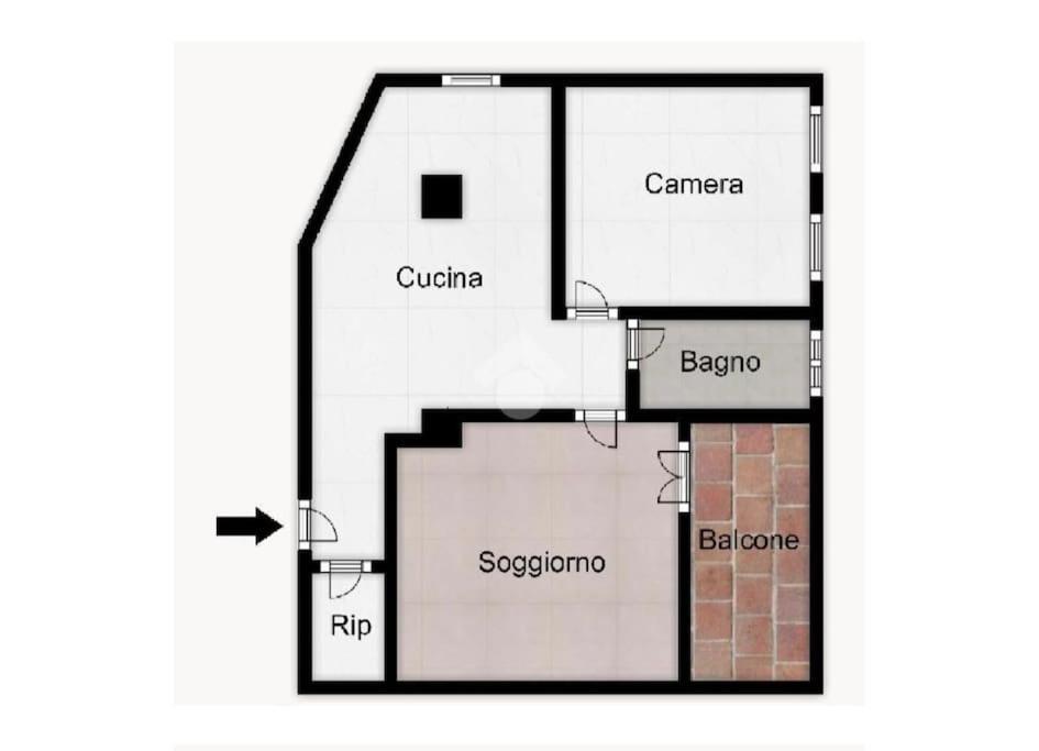 Ferienwohnung Chez Elisa Zona Sobborghi Monza Brianza , Italia Exterior foto